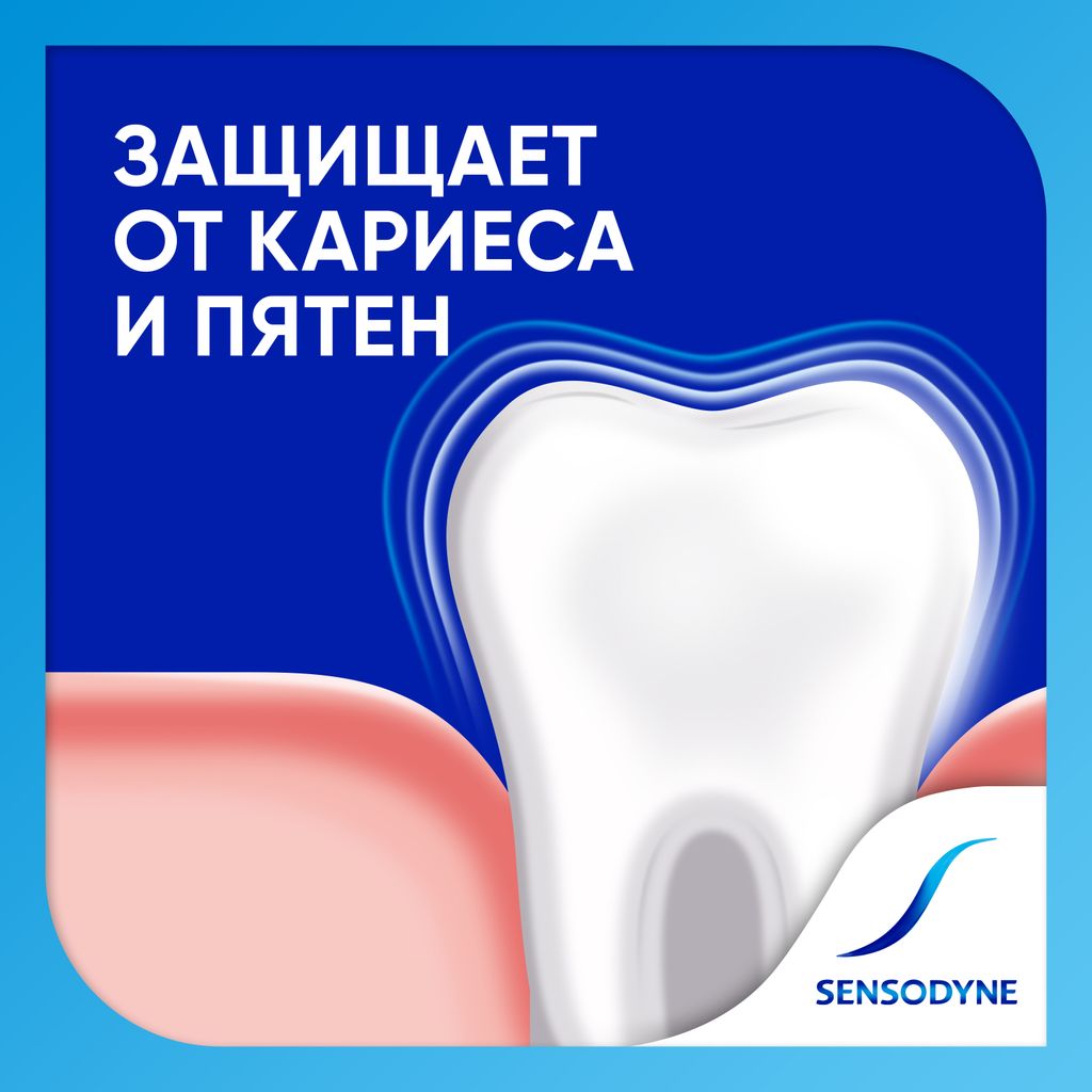 Зубная паста Sensodyne с фтором, паста зубная, 75 мл, 1 шт.