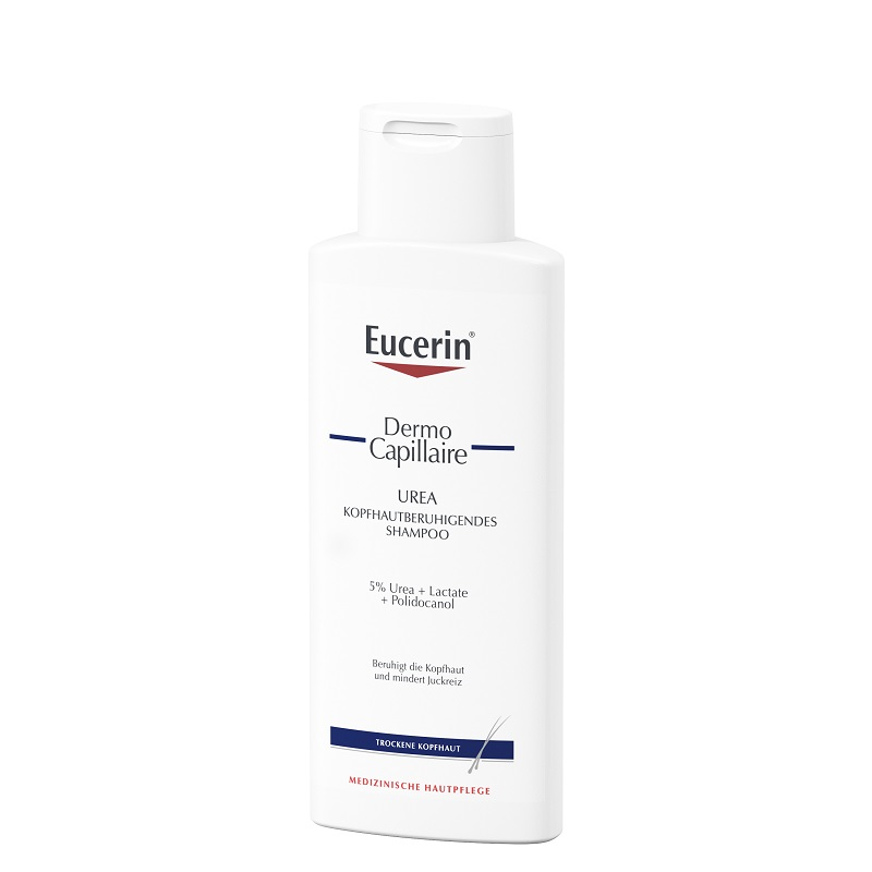 Eucerin Dermo Capillarie Urea Шампунь, шампунь, успокаивающий, 250 мл, 1 шт.