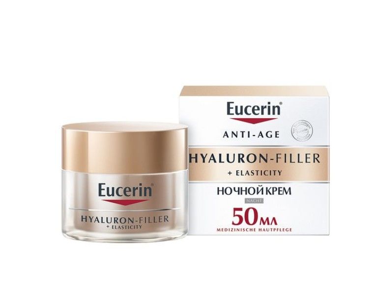 фото упаковки Eucerin Гиалурон Филлер Elasticity крем ночной