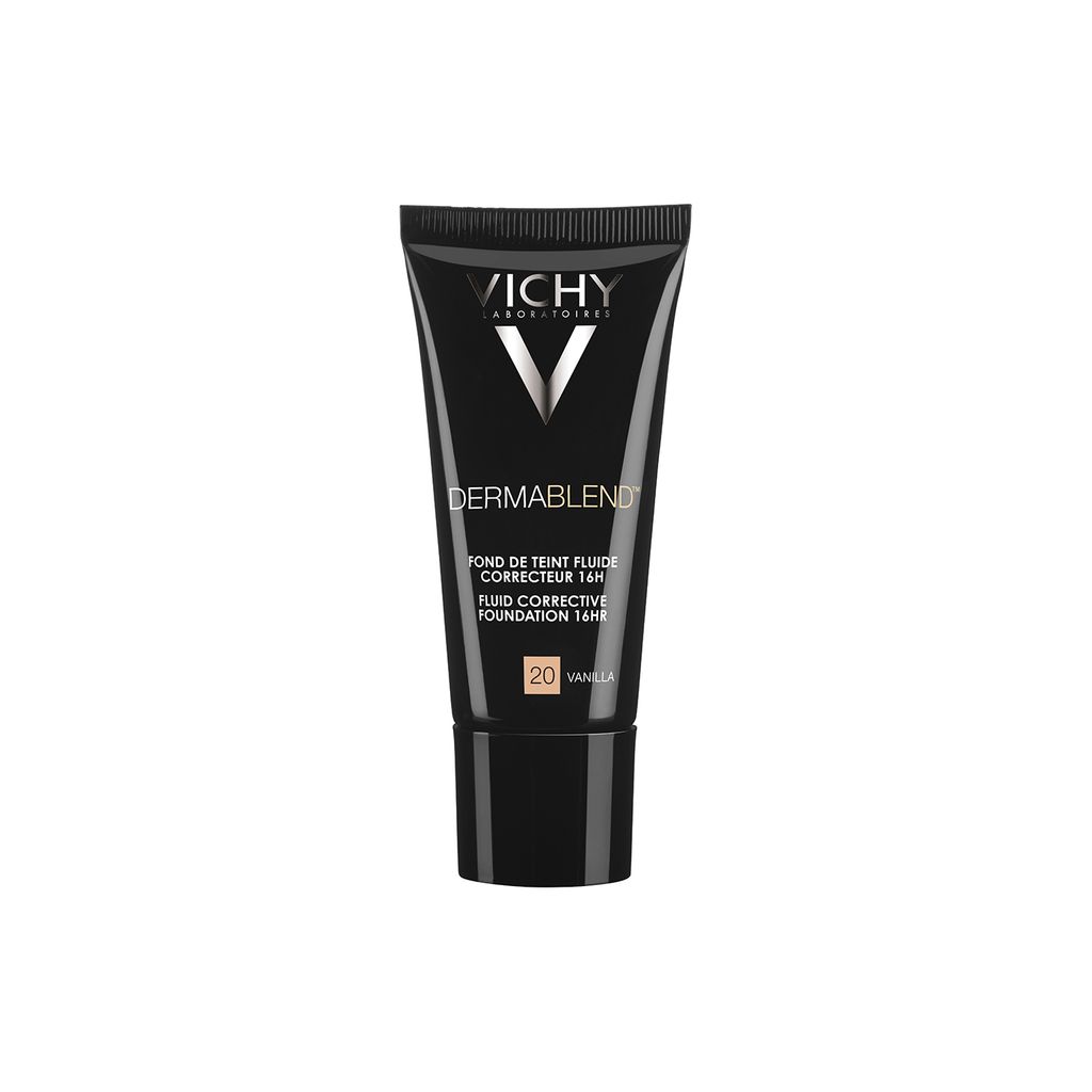 фото упаковки Vichy Dermablend флюид тональный корректирующий тон 20