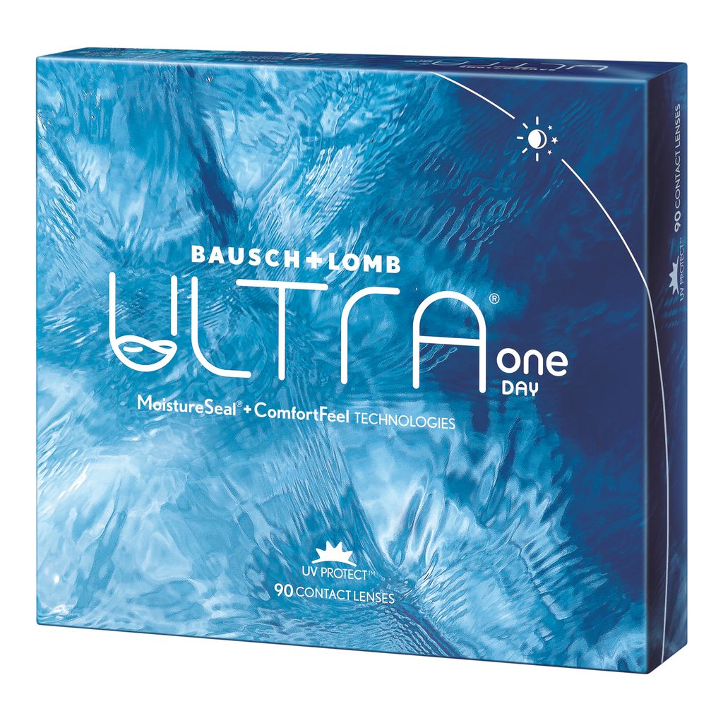 Ultra One Day Мягкие контактные линзы, -2.25, 8.6, 90 шт.
