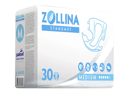 фото упаковки Zollina Стандарт Подгузники для взрослых