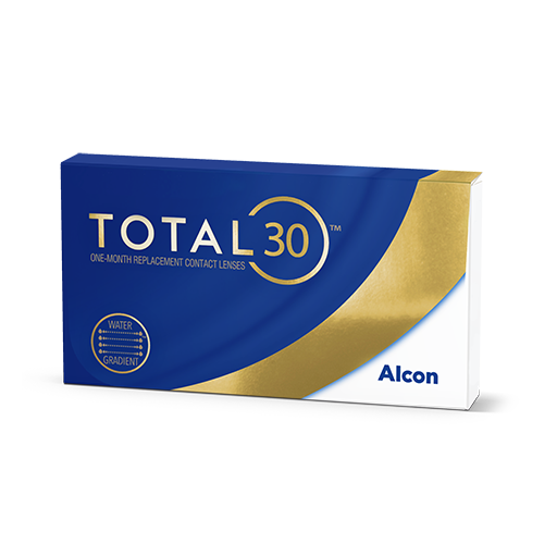 Alcon Total 30 Линзы контактные ежемесячной замены, -4.25, 8.4, 3 шт.