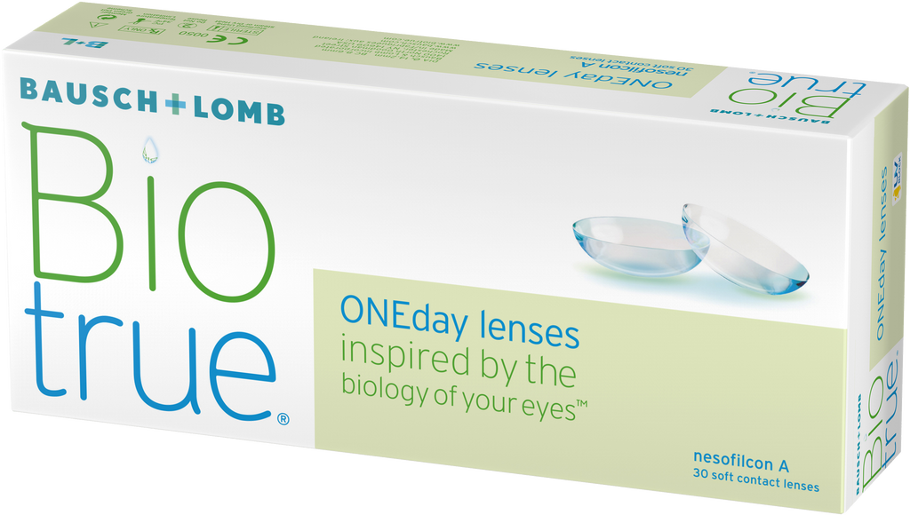 фото упаковки Bausch&Lomb Biotrue ONEday Контактные линзы однодневные