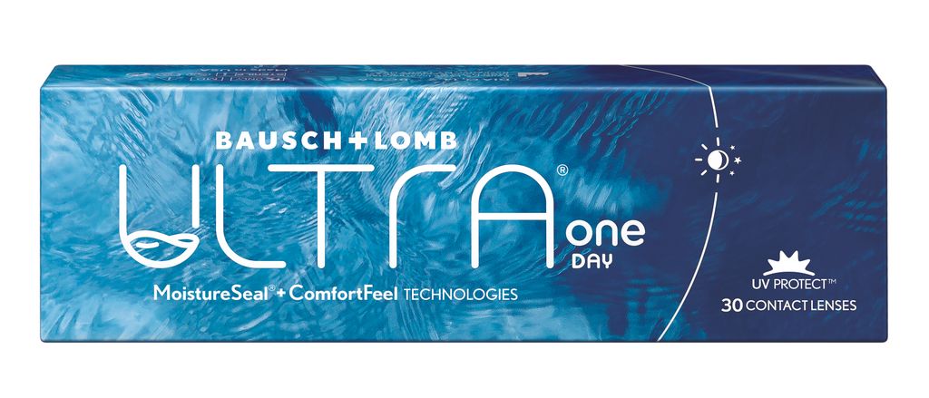 фото упаковки Ultra One Day Мягкие контактные линзы, -1.00, 8.6, 30 шт. фото упаковки Ultra One Day Мягкие контактные линзы