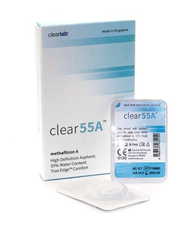 ClearLab Clear 55A Линзы контактные, -0.50, 8.7, 6 шт.