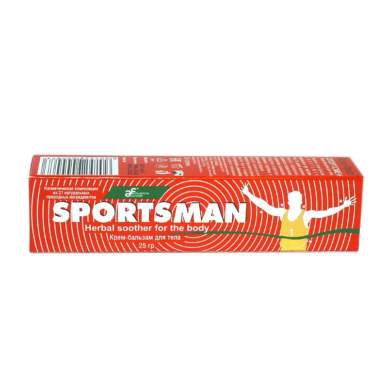 фото упаковки Boro Fresh Спортсмен Крем-бальзам для тела