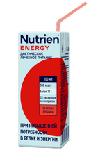 Nutrien Energy, для детей с 3 лет и взрослых, смесь для энтерального питания, клубника, 200 мл, 1 шт.