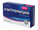 Азитромицин Велфарм, 500 мг, таблетки, покрытые пленочной оболочкой, 10 шт.