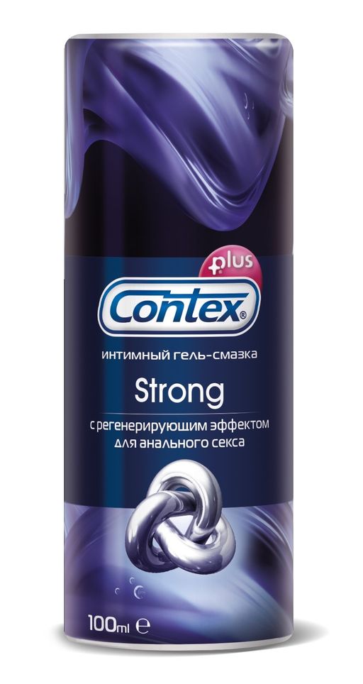 Гель-смазка Contex Strong, гель, с регенерирующим эффектом, 100 мл, 1 шт. цена