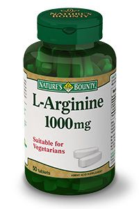 Natures Bounty L-аргинин 1000 мг, капсулы, 50 шт. цена