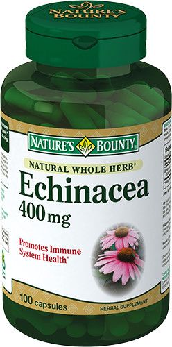 Natures Bounty Эхинацея натуральная 400 мг, 400 мг, капсулы, 100 шт. цена