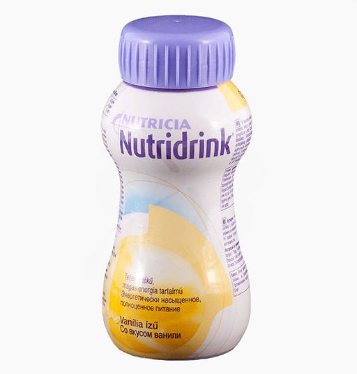 Nutridrink, жидкость для приема внутрь, со вкусом ванили, 200 мл, 1 шт. цена