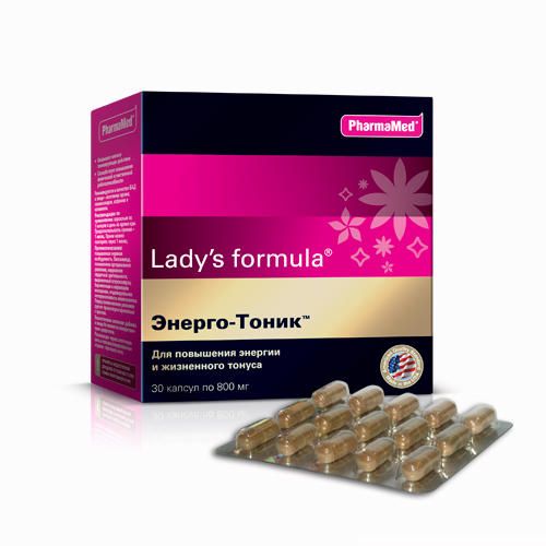 Lady's formula Энерго-Тоник, 800 мг, капсулы, 30 шт. цена