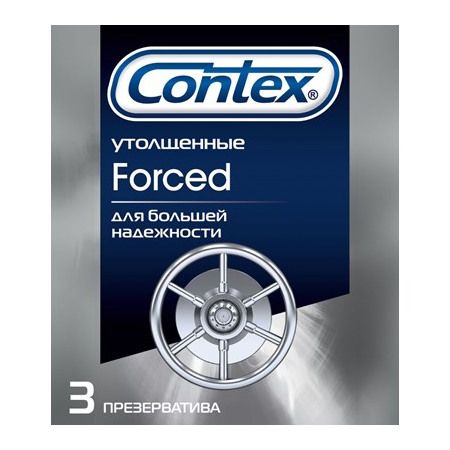 Презервативы Contex Forced, презерватив, 3 шт.