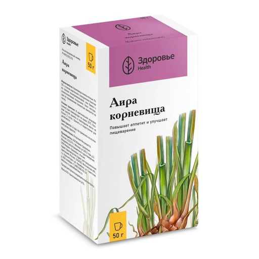 Аира корневища, сырье растительное измельченное, 50 г, 1 шт.