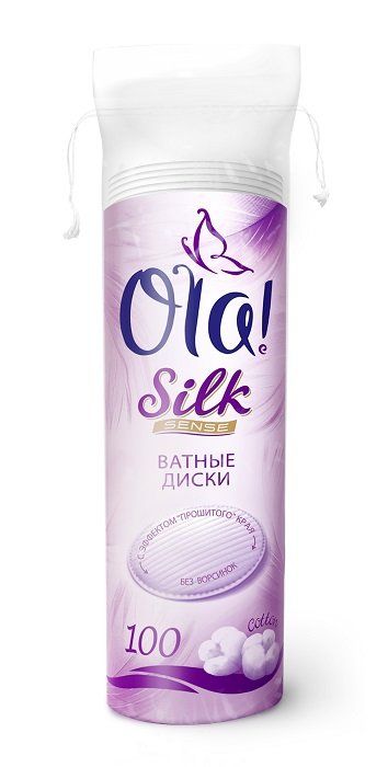 Ola! Silk Sense Ватные диски, 100 шт. цена