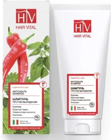 Hair Vital Шампунь против выпадения волос, шампунь, 200 мл, 1 шт.