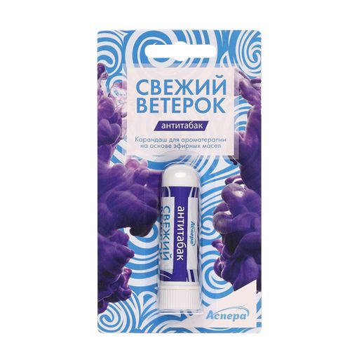 Свежий ветерок карандаш Антитабак, эфирное масло, 1.3 г, 1 шт.