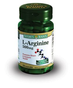Natures Bounty L-Аргинин 500 мг, капсулы, 50 шт. цена