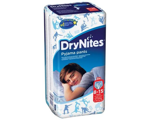 Huggies Drynites Подгузники-трусики, 8-15 лет, 27-57 кг, для мальчиков, 9 шт. цена