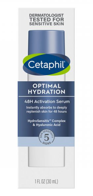 Cetaphil Интенсивно увлажняющая сыворотка, сыворотка для лица и шеи, для чувствительной кожи, 30 мл, 1 шт.