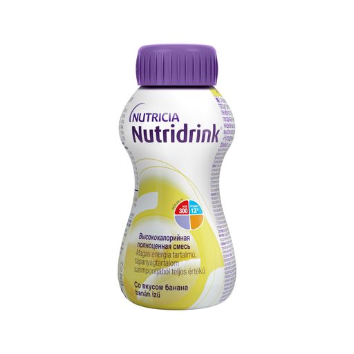 Nutridrink, жидкость для приема внутрь, со вкусом банана, 200 мл, 1 шт.
